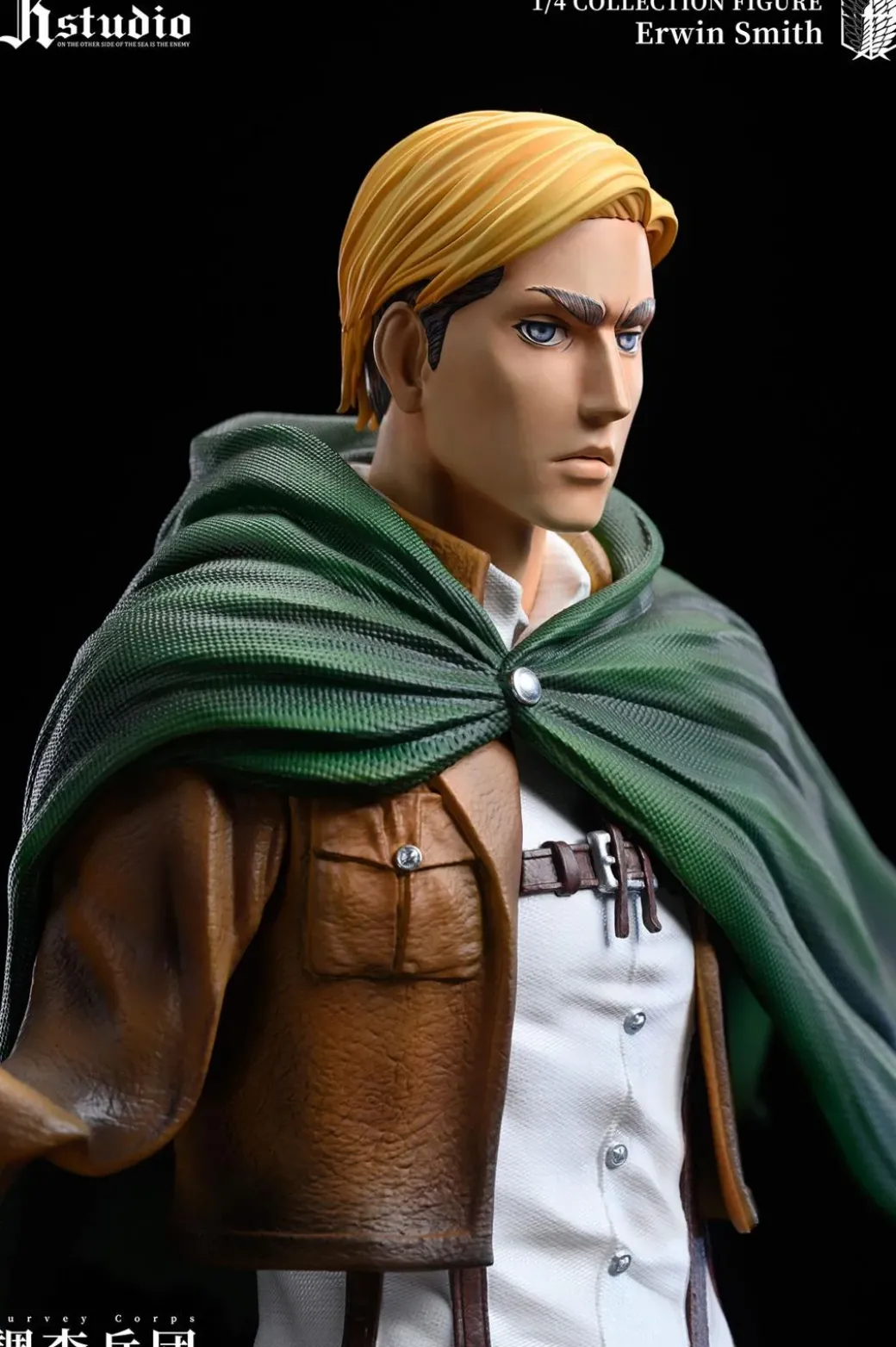 1/4 Scale A Project Series 003 Erwin Smith & 004 Levi Ackerman - Attack On Titan Resin Statue - JR Studio
