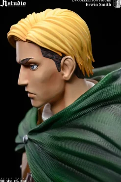 1/4 Scale A Project Series 003 Erwin Smith & 004 Levi Ackerman - Attack On Titan Resin Statue - JR Studio