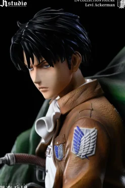1/4 Scale A Project Series 003 Erwin Smith & 004 Levi Ackerman - Attack On Titan Resin Statue - JR Studio