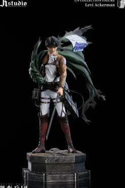 1/4 Scale A Project Series 003 Erwin Smith & 004 Levi Ackerman - Attack On Titan Resin Statue - JR Studio