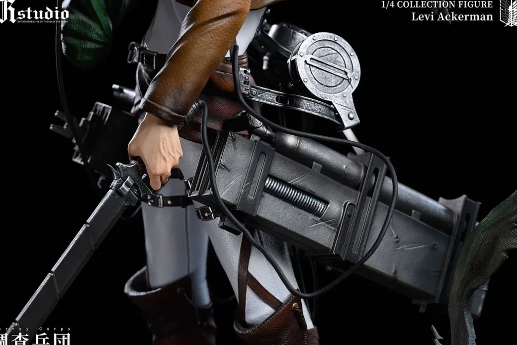1/4 Scale A Project Series 003 Erwin Smith & 004 Levi Ackerman - Attack On Titan Resin Statue - JR Studio
