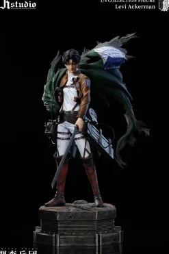 1/4 Scale A Project Series 003 Erwin Smith & 004 Levi Ackerman - Attack On Titan Resin Statue - JR Studio
