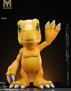 1/1 Scale Agumon & Tailmon & Salamon - Digimon Resin Statue - My-Studio