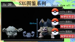1/20 Scale Alola Region Series - Pokemon Resin Statue - SXG Studios