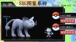 1/20 Scale Alola Region Series - Pokemon Resin Statue - SXG Studios
