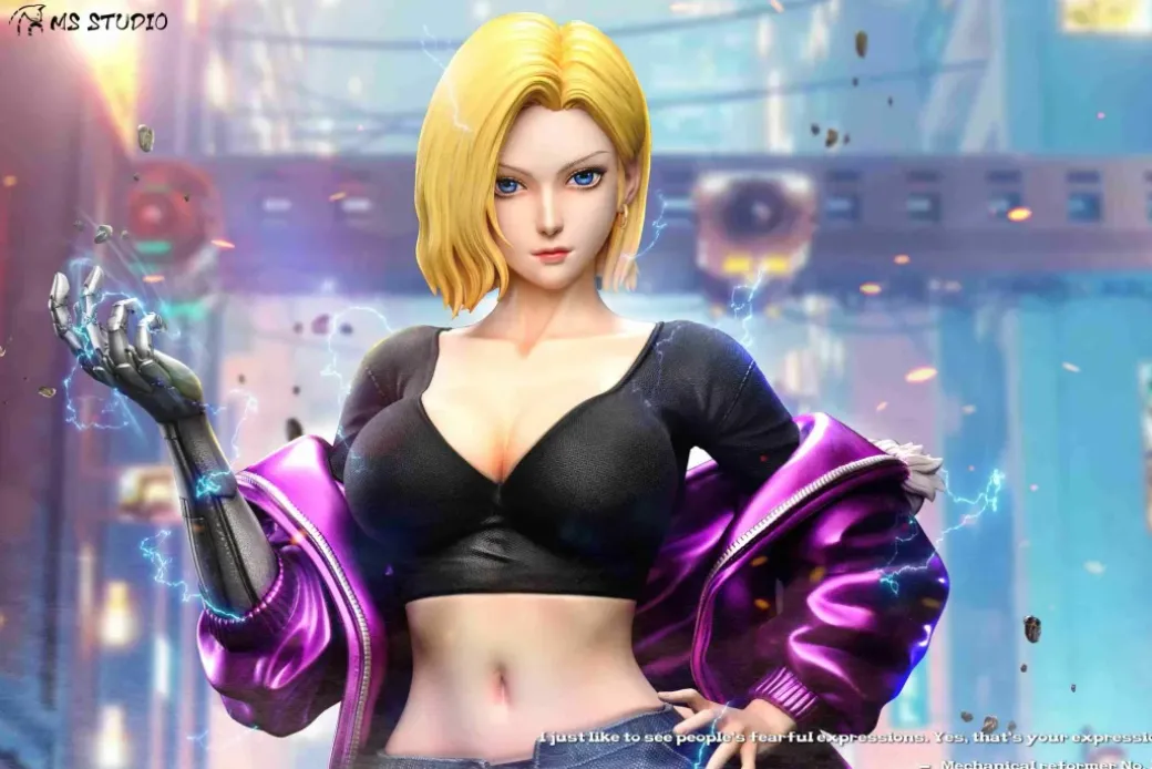 1/8 Scale Android 18 - Dragon Ball Resin Statue - MS-Studio