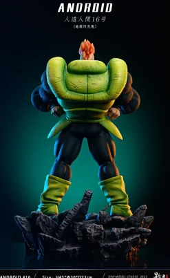 1/6 Scale Android 16 Hell's Flash - Dragon Ball Resin Statue - D-M Studios