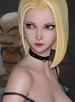 1/4 Scale ANDROID 18 (Lazuli) - Dragon Ball Resin Statue - Prismatic Studios
