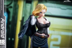 1/4 Scale Android 18 with LED - Dragon Ball Resin Statue - MUK Studio