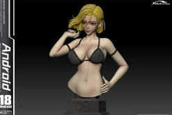 1/4 Scale Android 18 with LED - Dragon Ball Resin Statue - MUK Studio