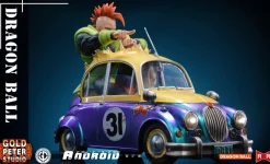 1/6 Scale Androids in Car with LED - Dragon Ball Resin Statue - Gold Peate Studio