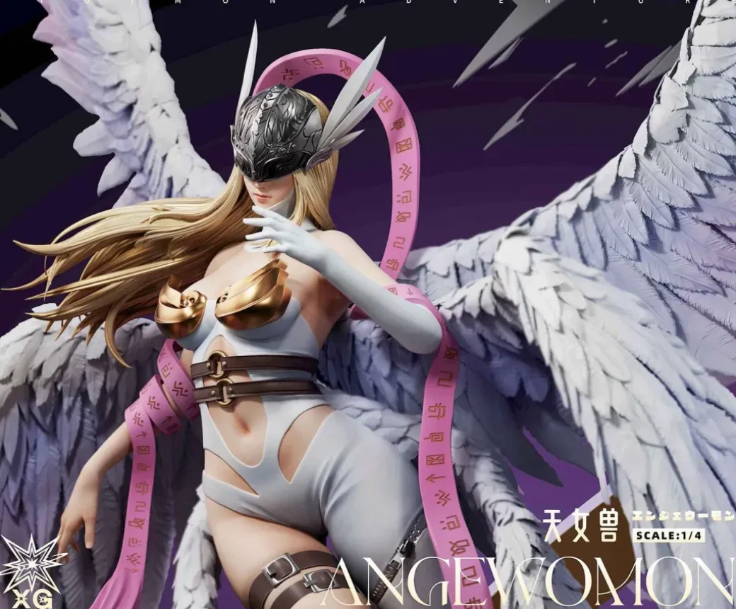 1/6 Scale Angewomon - Digimon Resin Statue - XG-Studio