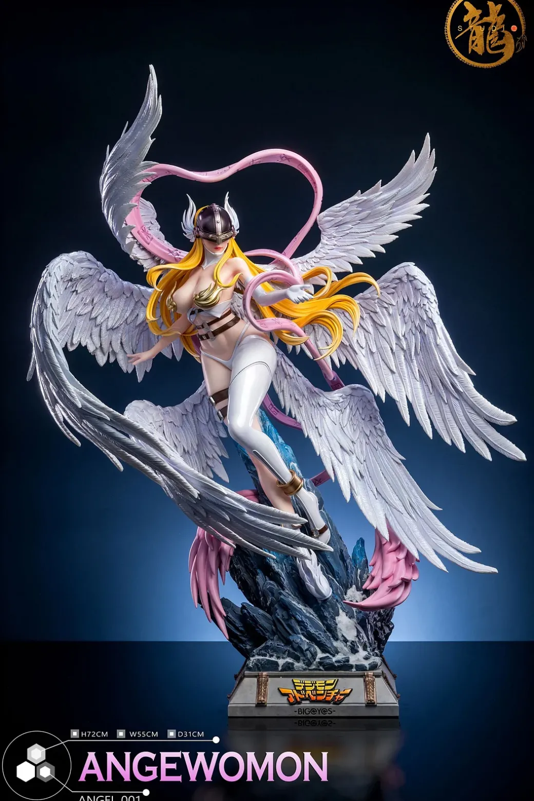 1/4 Scale Angewomon & Lady Devimon - Digimon Resin Statue - Dragon Studios