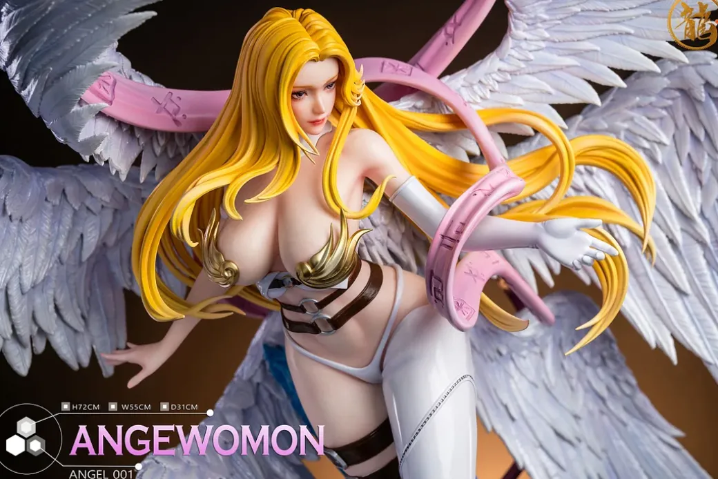 1/4 Scale Angewomon & Lady Devimon - Digimon Resin Statue - Dragon Studios