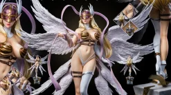 1/4 Scale Angewomon & Lady Devimon - Digimon Resin Statue - Fallen Angel Studio