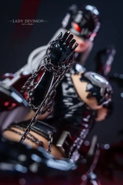1/4 Scale Angewomon & Lady Devimon - Digimon Resin Statue - Fallen Angel Studio