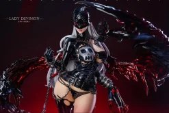 1/4 Scale Angewomon & Lady Devimon - Digimon Resin Statue - Fallen Angel Studio