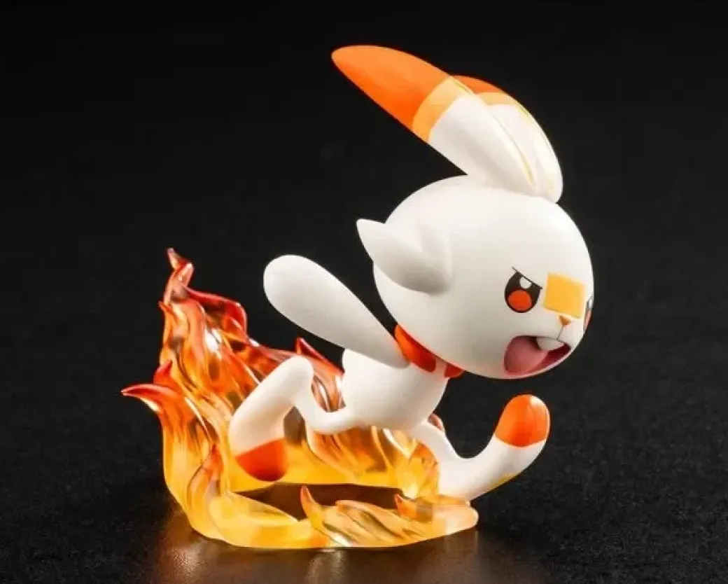 1/8 Scale Artfx J Series PV226 Victor & Scorbunny - Pokemon Official Statue - Kotobukiya