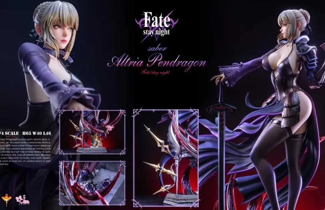 1/4 Scale Artoria Pendragon (Alter) - Fate/Stay Night Resin Statue - DT-Studios