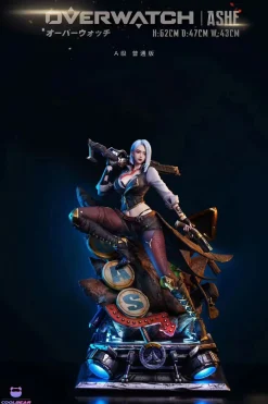 1/4 Scale Ashe with LED - Overwatch Resin Statue - coolbear