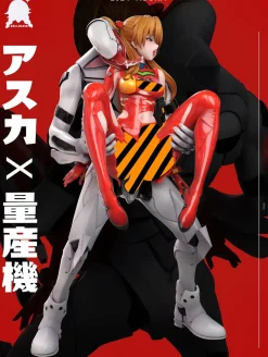 1/4 Scale Asuka Langley Soryu & Evangelion - (EVA) Neon Genesis EVAngelion Resin Statue - Celluloid Studio