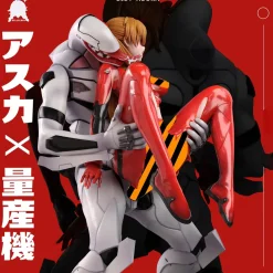 1/4 Scale Asuka Langley Soryu & Evangelion - (EVA) Neon Genesis EVAngelion Resin Statue - Celluloid Studio