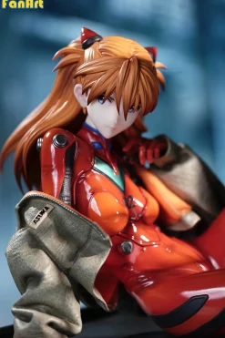 1/4 Scale Asuka Langley Soryu with LED - (EVA) Neon Genesis EVAngelion Resin Statue - FanArt Studio [In Stock]