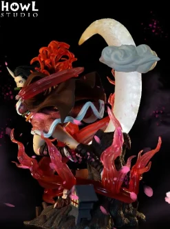 1/4 Scale Awakened Form Kamado Nezuko - Demon Slayer: Kimetsu no Yaiba Resin Statue - HOWL Studios