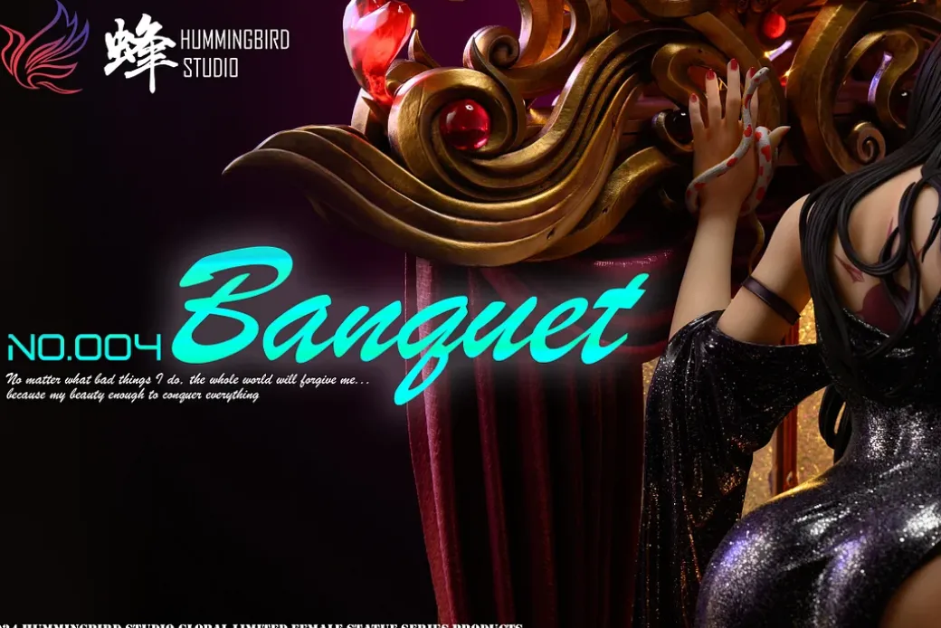 1/4 Scale Banquet Boa Hancock - ONE PIECE Resin Statue - HummingBird Studios