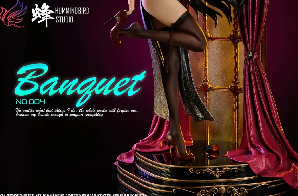 1/4 Scale Banquet Boa Hancock - ONE PIECE Resin Statue - HummingBird Studios