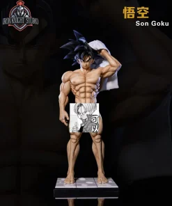 1/6 Scale Bathing Series 001 Son Goku - Dragon Ball Resin Statue - Iron Knight Studios