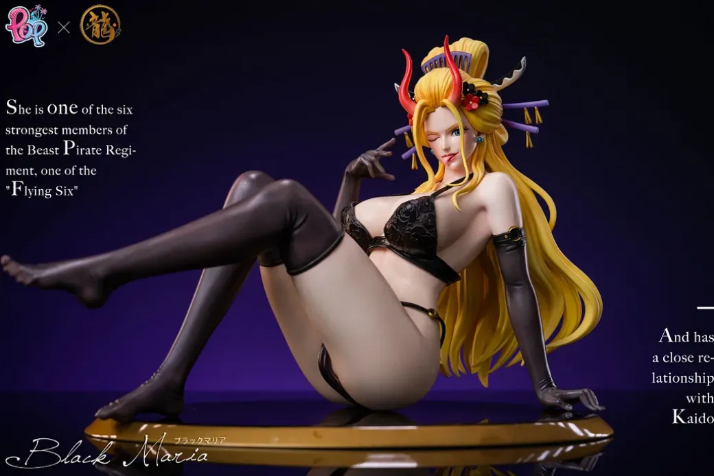 1/6 Scale BB Series 005 Wano Country Black Maria - ONE PIECE Resin Statue - Dragon Studios