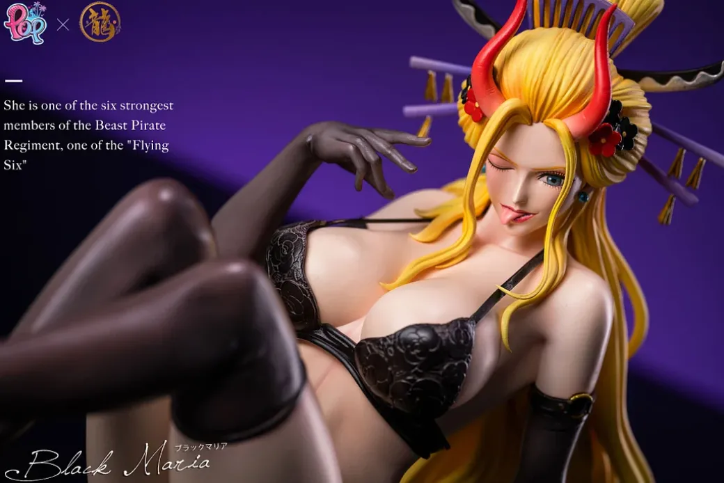 1/6 Scale BB Series 005 Wano Country Black Maria - ONE PIECE Resin Statue - Dragon Studios