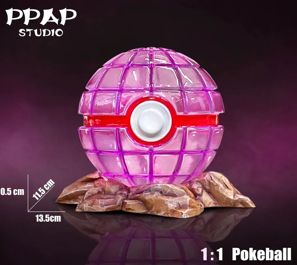 1/1 Scale Beast Ball & Dynamax Ball - Pokemon Resin Statue - PPAP Studios