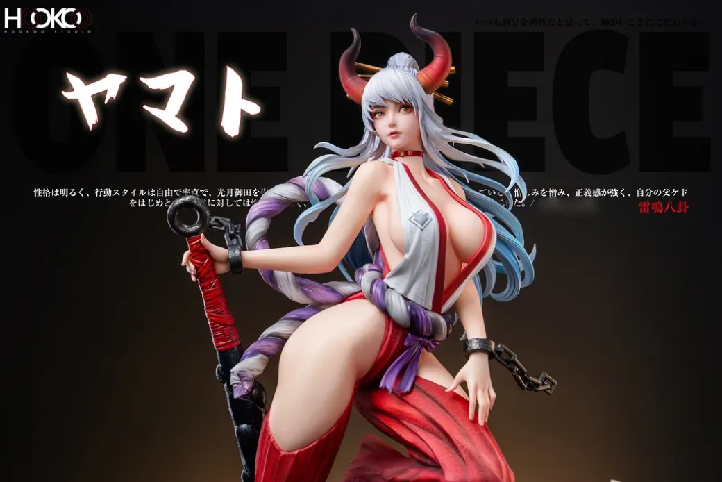 1/4 Scale Black Gold Series Yamato - ONE PIECE Resin Statue - HooKoo Studio
