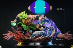 1/4 Scale Broly VS Gogeta with LED - Dragon Ball Resin Statue - Yan Studio