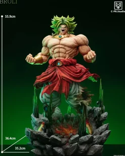 1/6 Scale Broly with LED - Dragon Ball Resin Statue - Cpr Studio