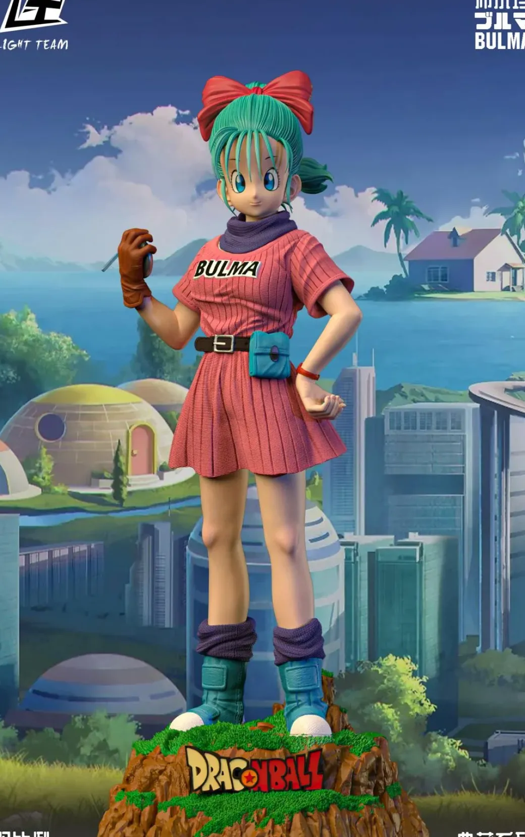 1/6 Scale Bulma Searching Dragon Ball - Dragon Ball Resin Statue - Light Team Studios