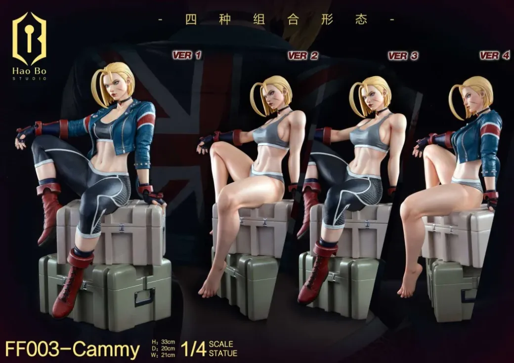 1/4 Scale Cammy - Street Fighter Resin Statue - Hao Bo Studio