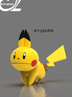 1/10 Scale Change Face Pikachu - Pokemon Resin Statue - CZ Studio