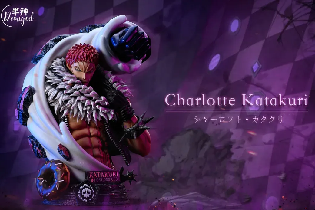 1/4 Scale Charlotte Katakuri Bust Statue - ONE PIECE Resin Statue - Demigod-Studio