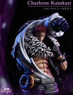 1/4 Scale Charlotte Katakuri Bust Statue - ONE PIECE Resin Statue - Demigod-Studio