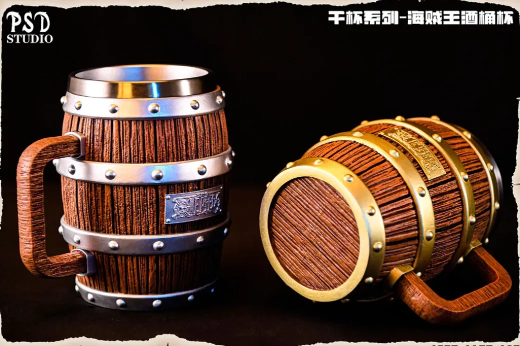 1/1 Scale Cheers Series ONE PIECE Beer Barrel Cup - ONE PIECE Resin Statue - PSD Studios