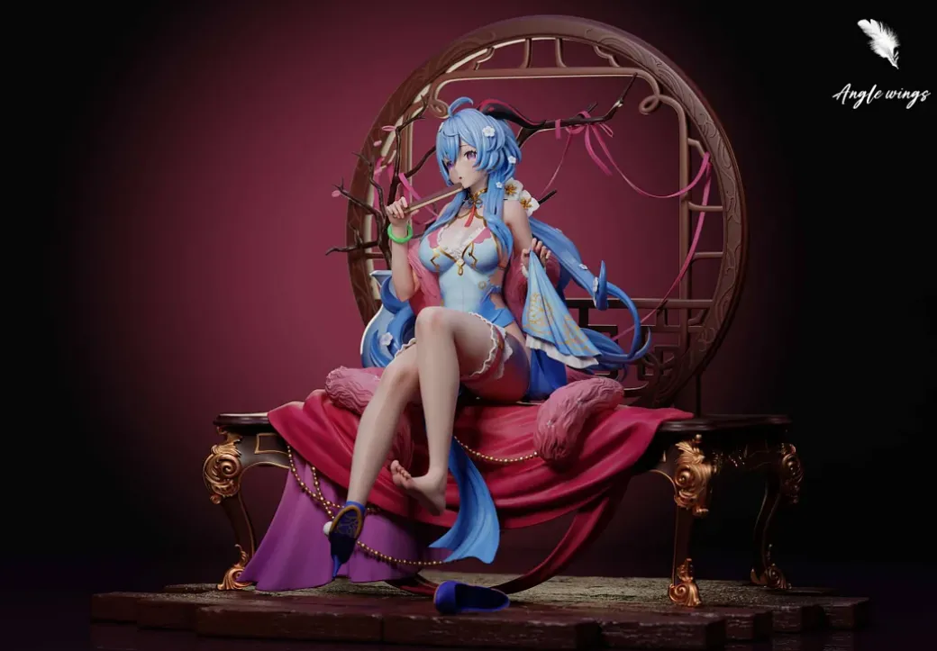 1/6 Scale Cheongsam Ver. Ganyu - Genshin Impact Resin Statue - Angle Wings Studio