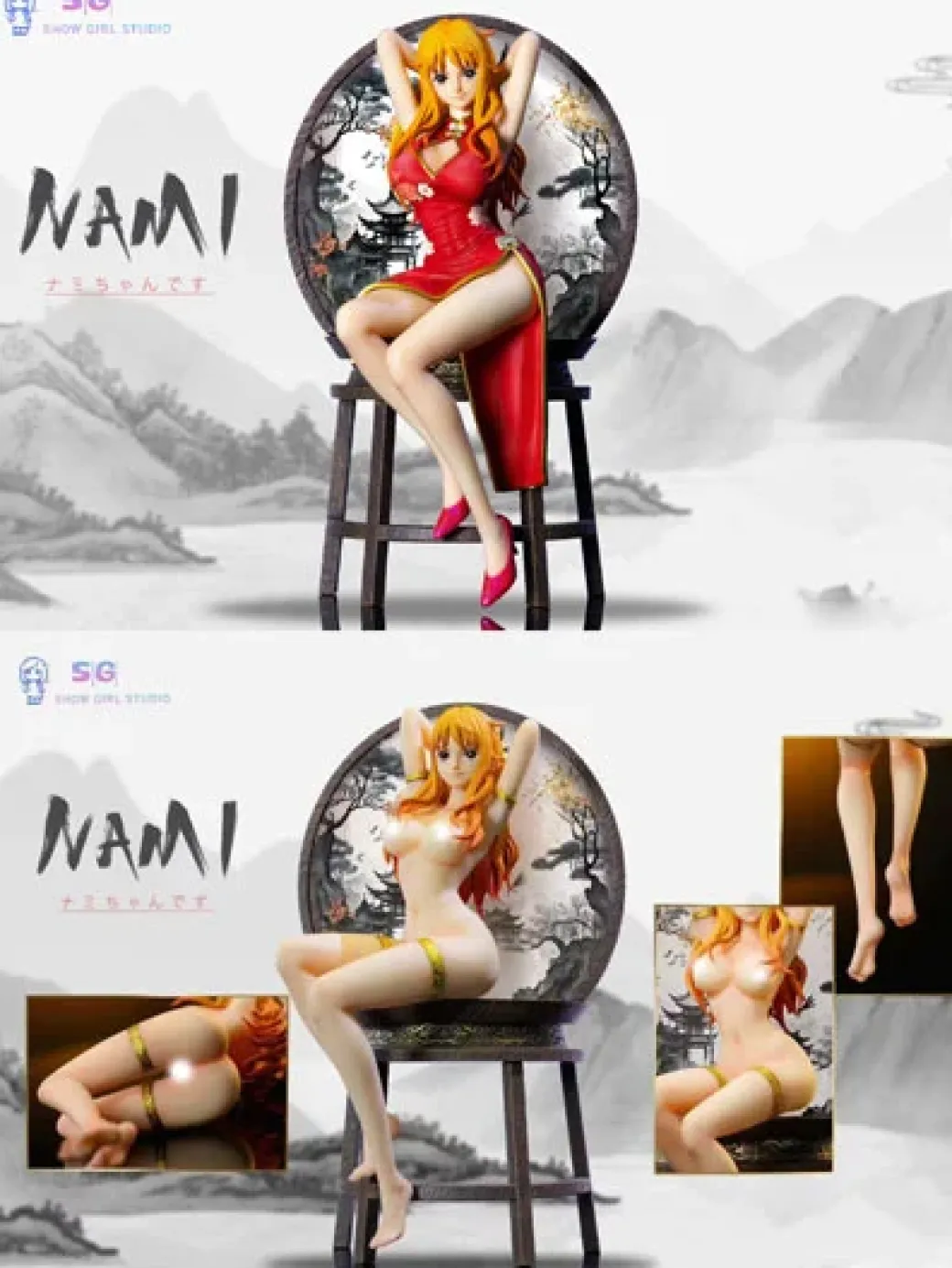 1/8 Scale Cheongsam Ver. Nami - ONE PIECE Resin Statue - Show Girl Studio