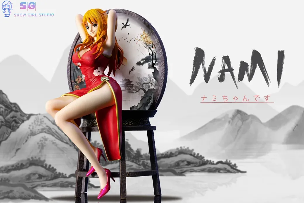 1/8 Scale Cheongsam Ver. Nami - ONE PIECE Resin Statue - Show Girl Studio
