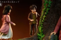 1/7 Scale Childhood Eren Yeager & Adult/Childhood Mikasa Ackerman & Childhood Armin Arlert - Attack On Titan Resin Statue - lamzc Studio