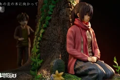1/7 Scale Childhood Eren Yeager & Adult/Childhood Mikasa Ackerman & Childhood Armin Arlert - Attack On Titan Resin Statue - lamzc Studio