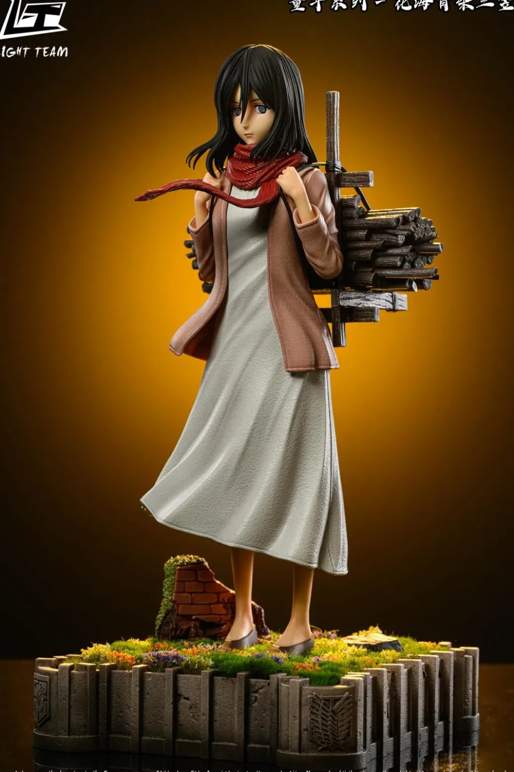 1/6 Scale Childhood Series 002 Mikasa Ackerman - Attack On Titan Resin Statue - Light Team Studios