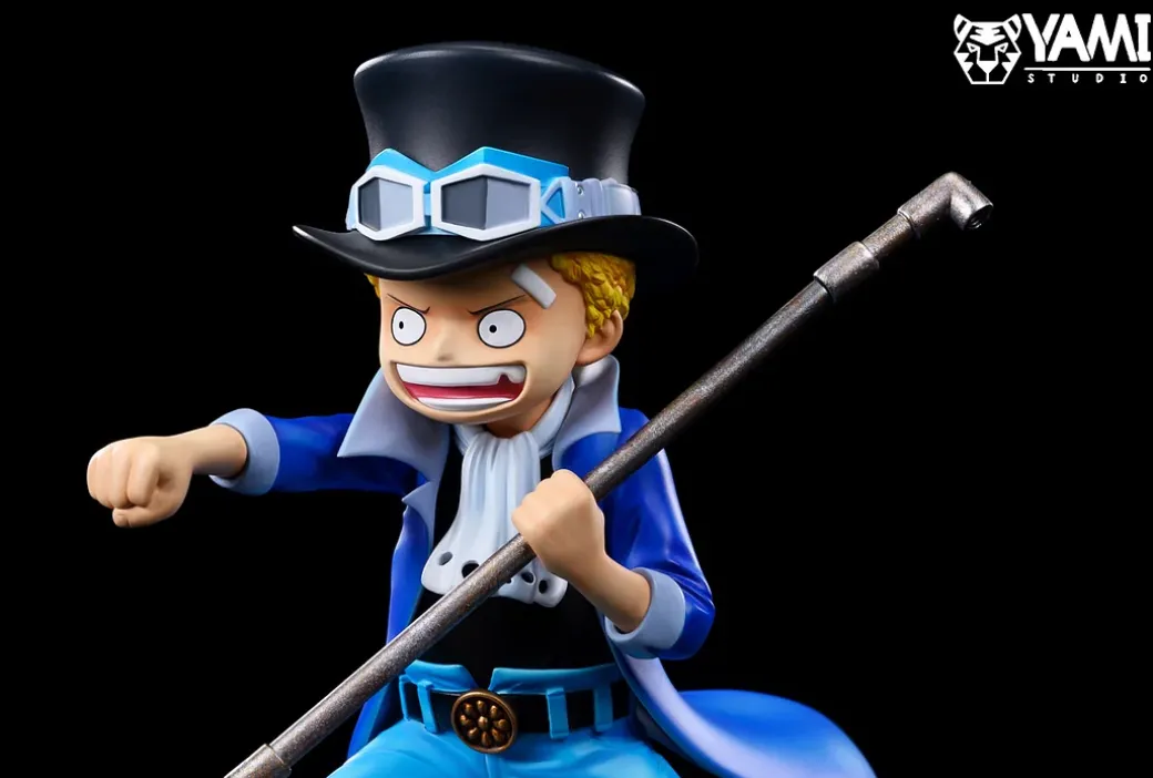 1/6 Scale Childhood Three Brothers Series Monkey D. Luffy & Portgas D. Ace & Sabo - ONE PIECE Resin Statue - YAMI Studio